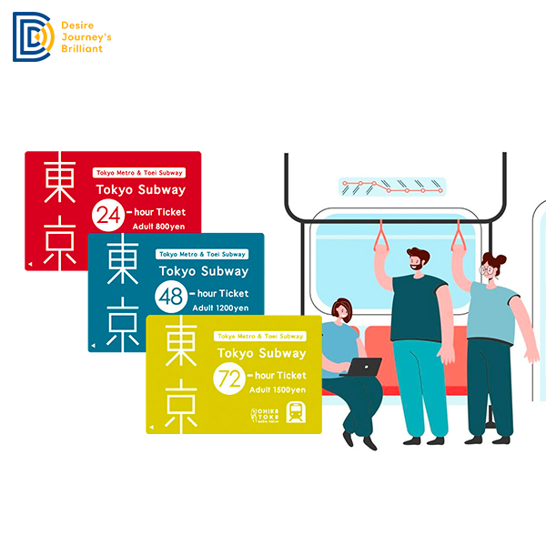 【東京旅遊必備】東京地鐵乘車券 (日本領取)+DJB暢日卡4G飆速上網
