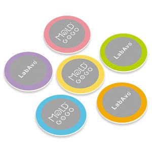 MoldGoGo防霉圓卡Pantone款(6片組)