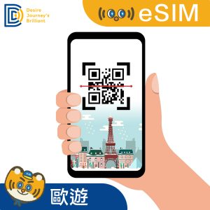 【歐洲eSIM】eSIM 歐遊卡 (無限流量吃到飽)
